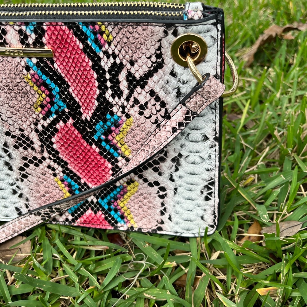 Aldo Python Multicolor Textured Crossbody - image 8